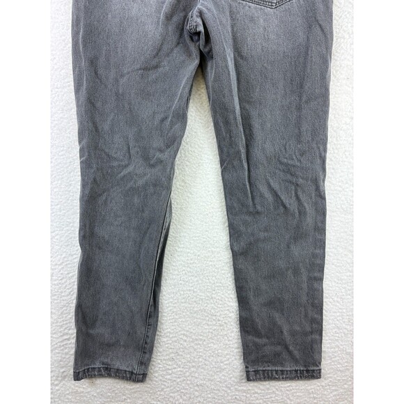 RSQ 90s High Rise Straight Jeans Womens 26 Gray Distressed Y2K Grunge Denim - Picture 15 of 15